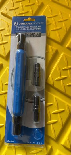 Jonard Tools Star Key Can Wrench Kit SSK-876