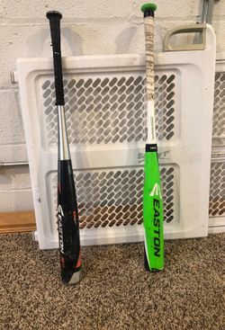 Easton mako torq bbcor bat -3 and Easton S3z core -3 both 33 in