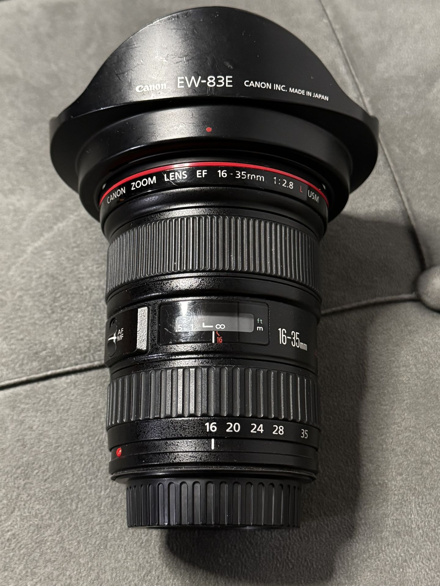 Canon 16-35mm f/2.8 Wide Angle Lens