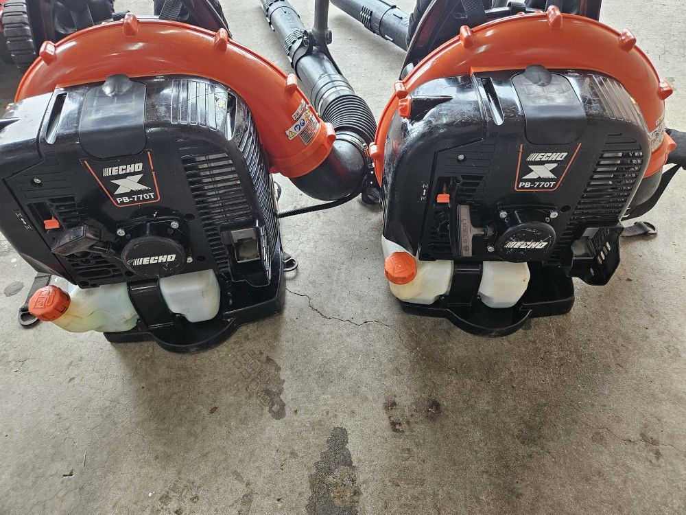 Sthil And ECHO Backpack Blowers