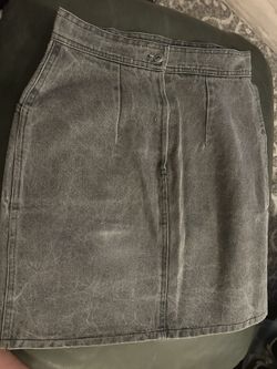 Vintage Black Mini Skirt From 80’s
