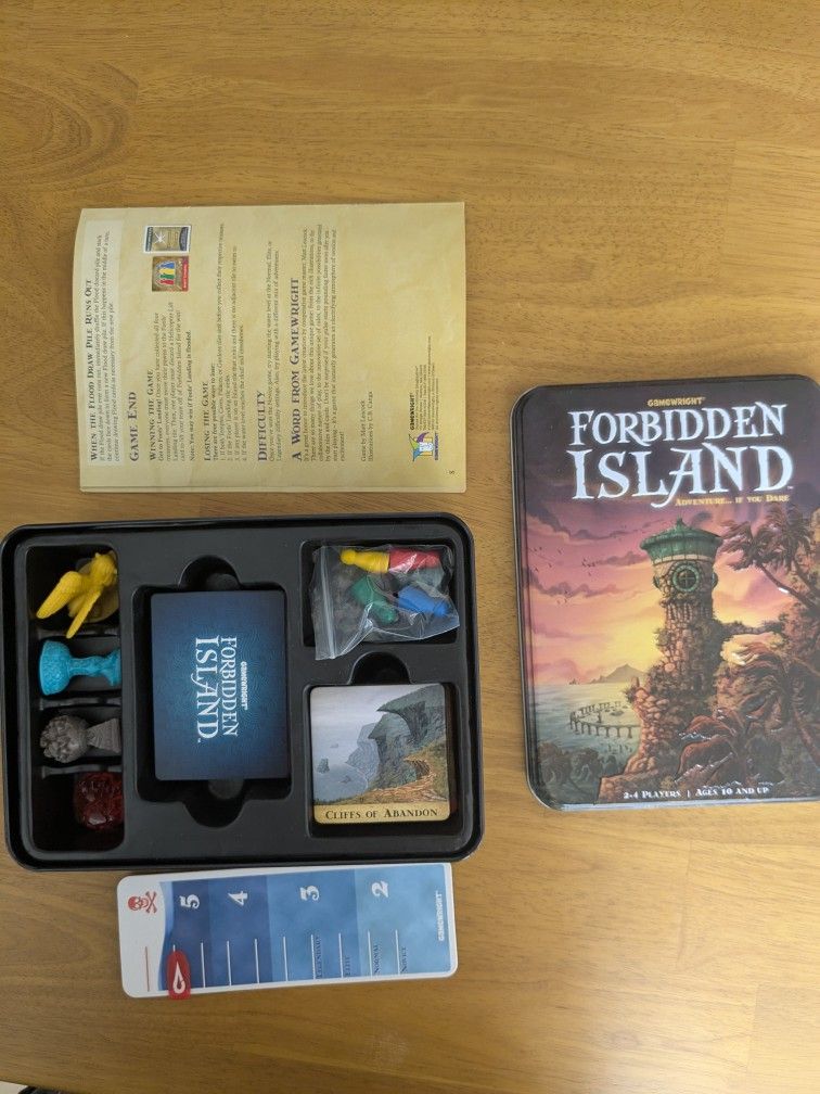🌊 Forbidden Island - Boardgame – Excellent Condition