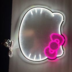 Hello Kitty Neon Mirror