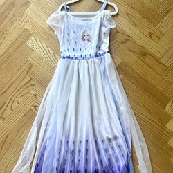 Frozen Elsa Dress Size M Girls 