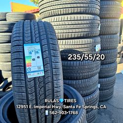 235/55/20 PIRELLI SCORPION AS •Brand new tires / Llantas nuevas ¤ DM 📞 for a Quote.