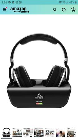 Wireless tv headphones