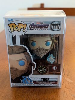 Funko pop avengers endgame thor glow chase
