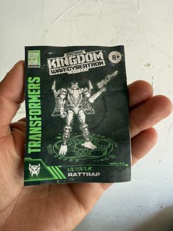 Transformers Rattrap Cybertron Manual