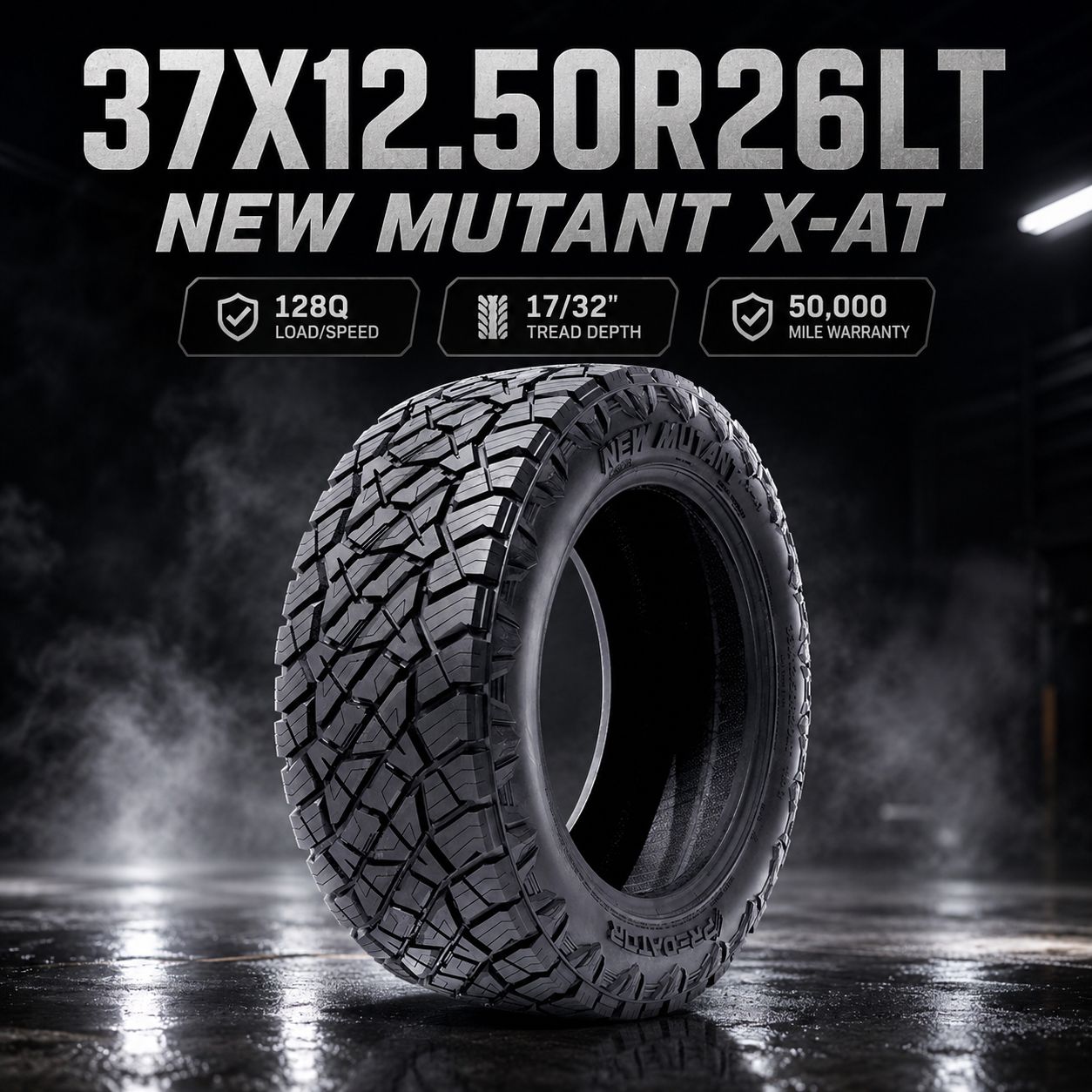 ๐ฅ 37X12.50R26LT NEW MUTANT X-AT Tires ๐ฅ