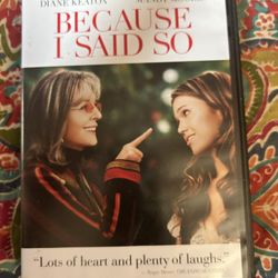 Because I Said So Widescreen DVD 