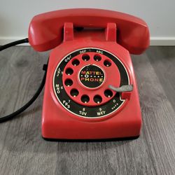 Vintage Mattel O Phone With 13 Records Untested