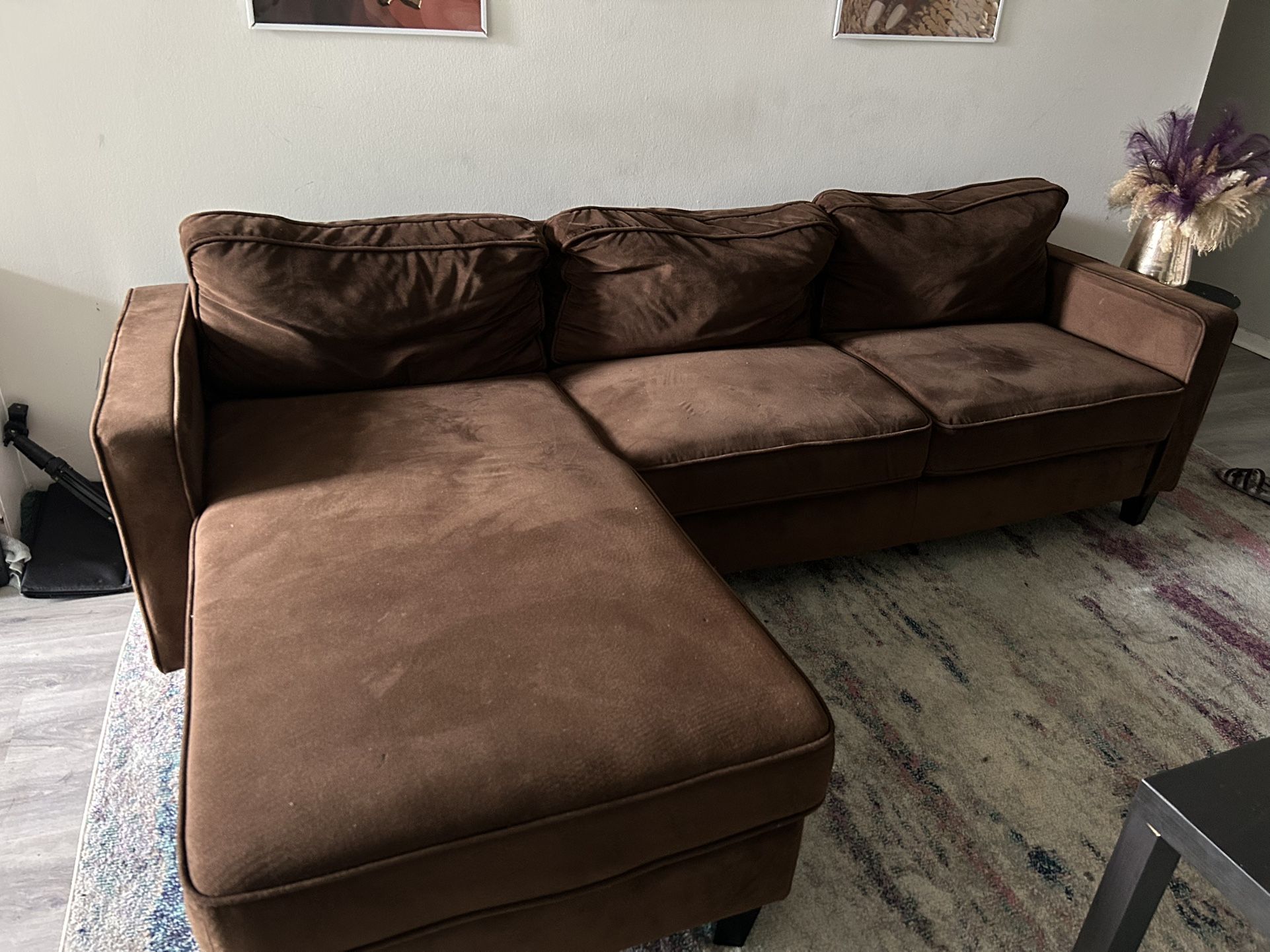 Brown Couch