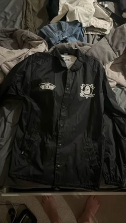 Anaheim Ducks and Vans Windbreaker Violent Gentleman