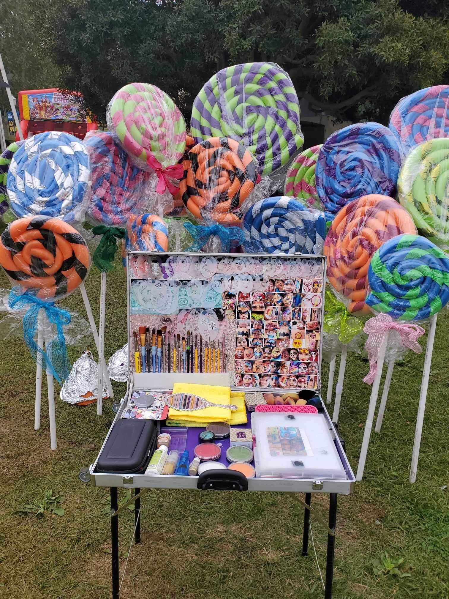 Face Paint, Balloons And More