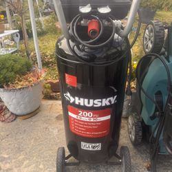 20 Gal. 200 PSI Oil Free Portable Vertical Electric Air Compressor