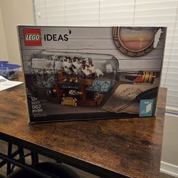 Lego Ideas Pirate Ship in a Bottle