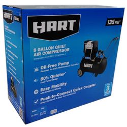 Hart 8 Gallon Quiet Air Compressor