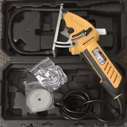 Rotorazer saw RZ 120 w/diamond saw blade + 2 other saw blade attachments