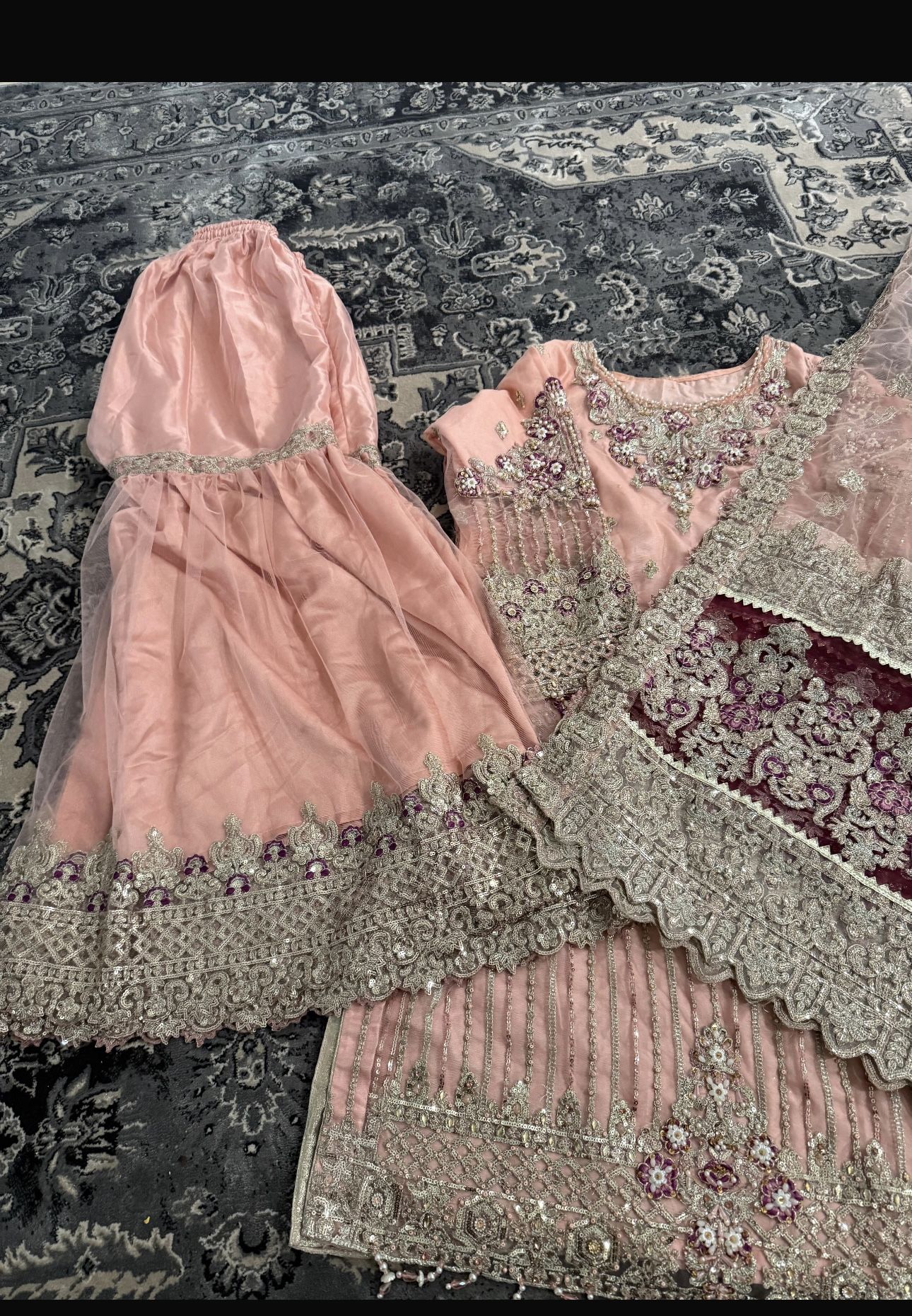 Almost New Wedding Party Dress Large