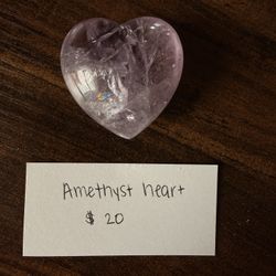 Amethyst Heart