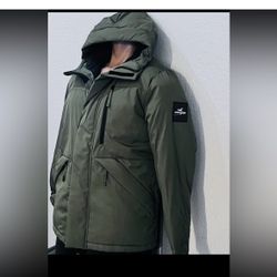 New Mens Hollister Jacket Size Medium With Tags All New