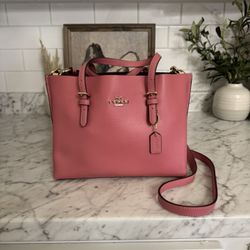 Coach Rosa pink shoulder bag