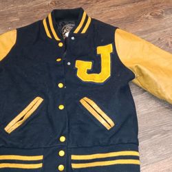 Large ORIGINAL HALLOWAY LETTERMAN JACKET 