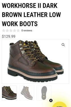 Chinook Workhorse II Men’s Work Boots Size 10 – Like New