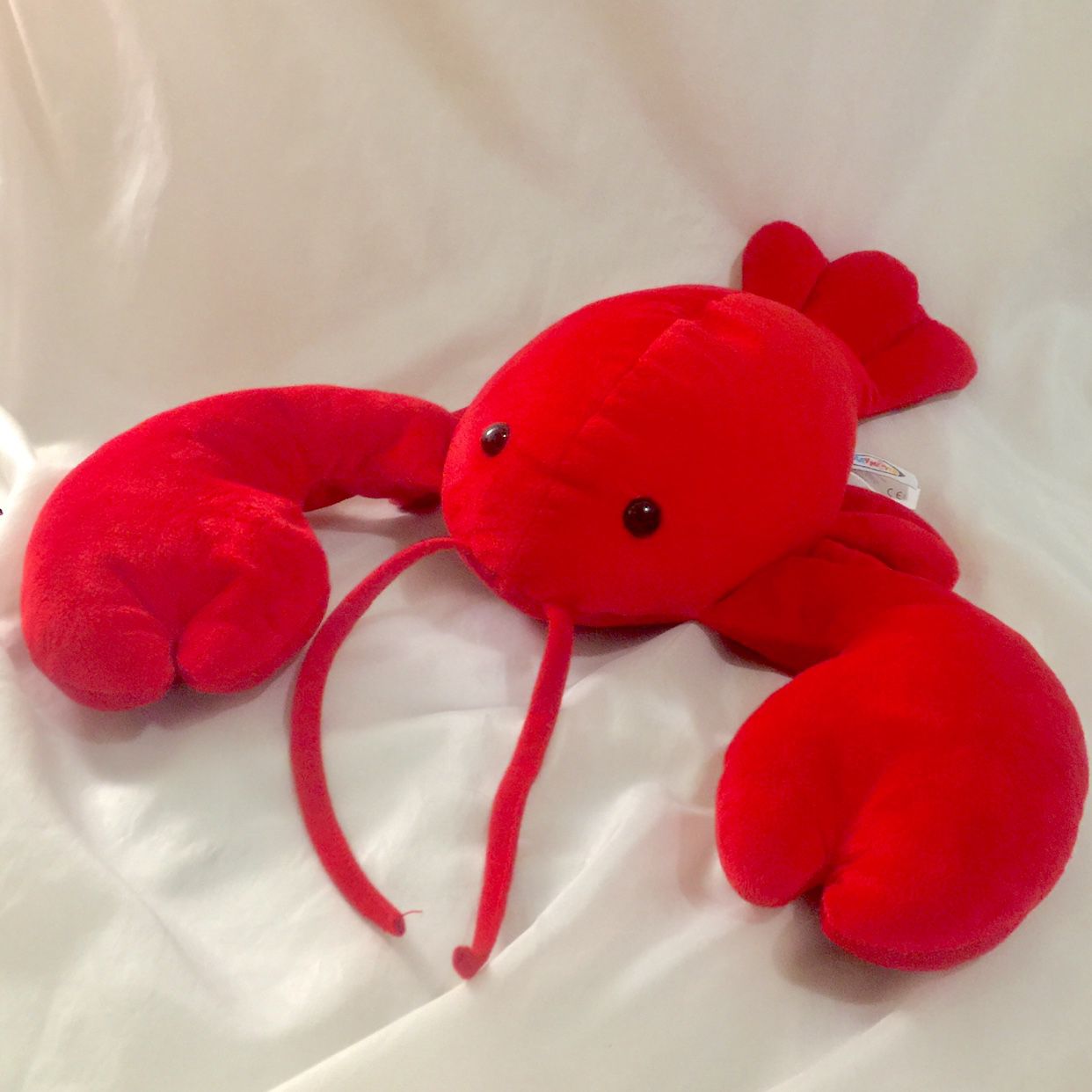 LARGE 25" Mary Meyer Lobbie Lobster Plush Stuffed Animal MINT $10