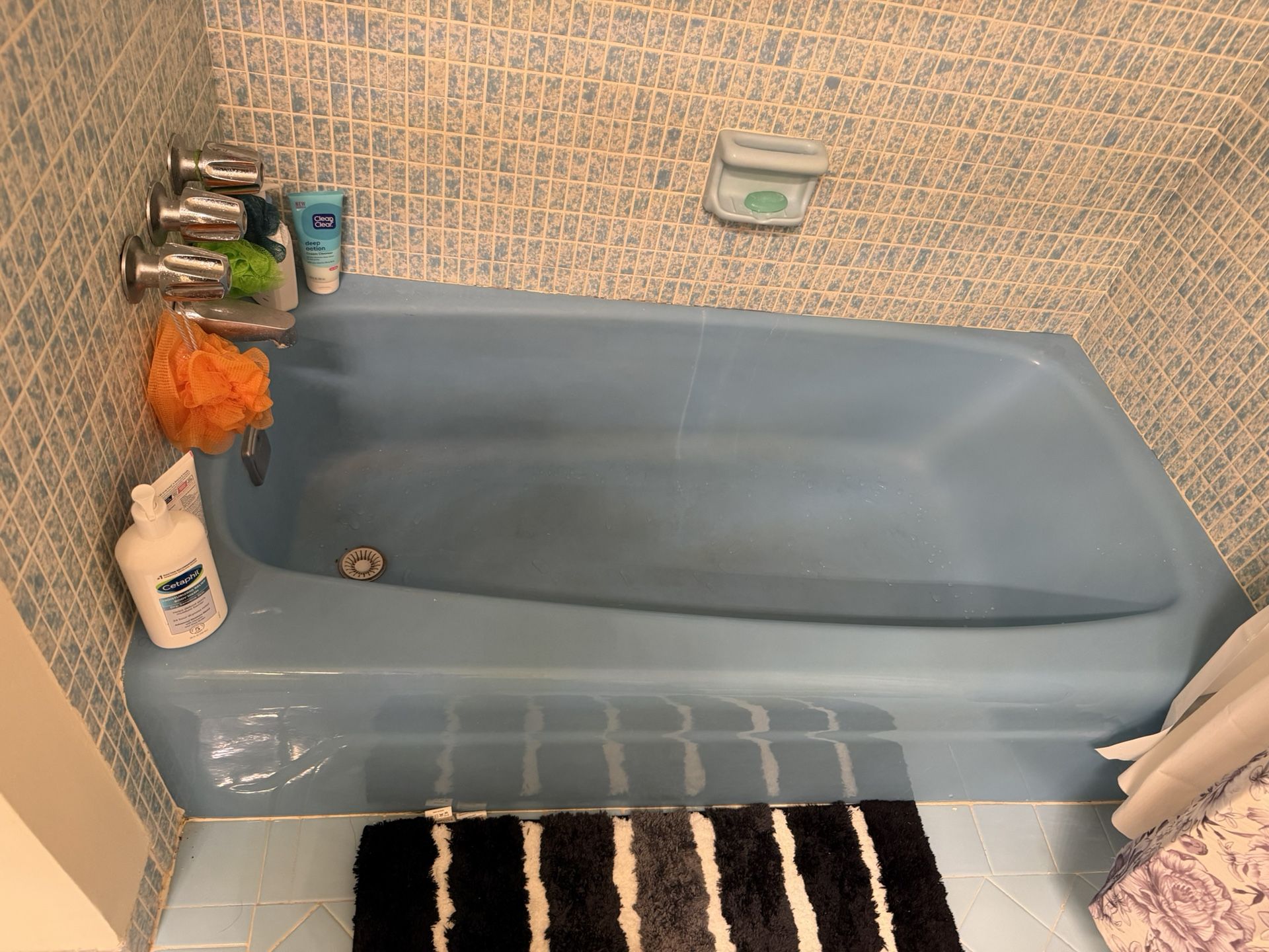 Bath TUb Blue Free Good Condition Making A Standing Bath 