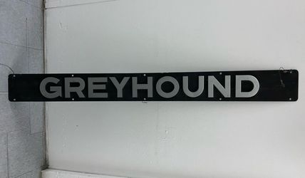 🚍Rare Vintage Greyhound Bus Grill Sign🚍