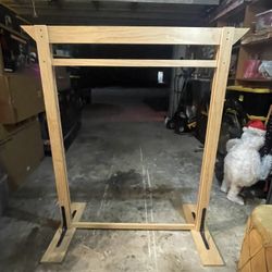 Wood Display Rack 