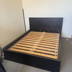 IKEA Malm Queen Bed Frame Black