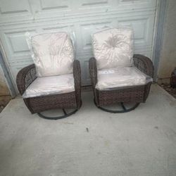 Sillas Mesadoras Patio Rocking Chairs Outdoor Rocking Chairs Brand New Patio Furniture Set 🆕🚎🚚🛺🆕