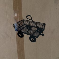 Bilt Hard Steel Garden Cart With Flat-free Tires
