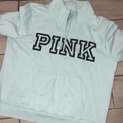 pink hoodie