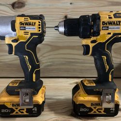 Dewalt  20v Drill Driver Impact Driver Combo 