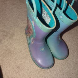 Rain Boots Size 9-10