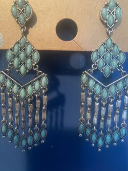 Boho Earrings Torquise