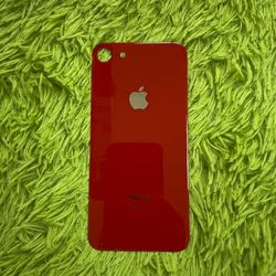 iPhone 8 Back Glass Replacement Part - Red