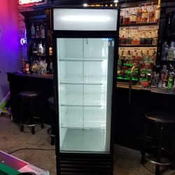 Fridge, Refrigerator, Commercial, Beverage, Cooler. 