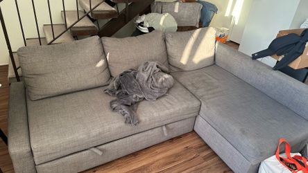 IKEA sofa couch gray
