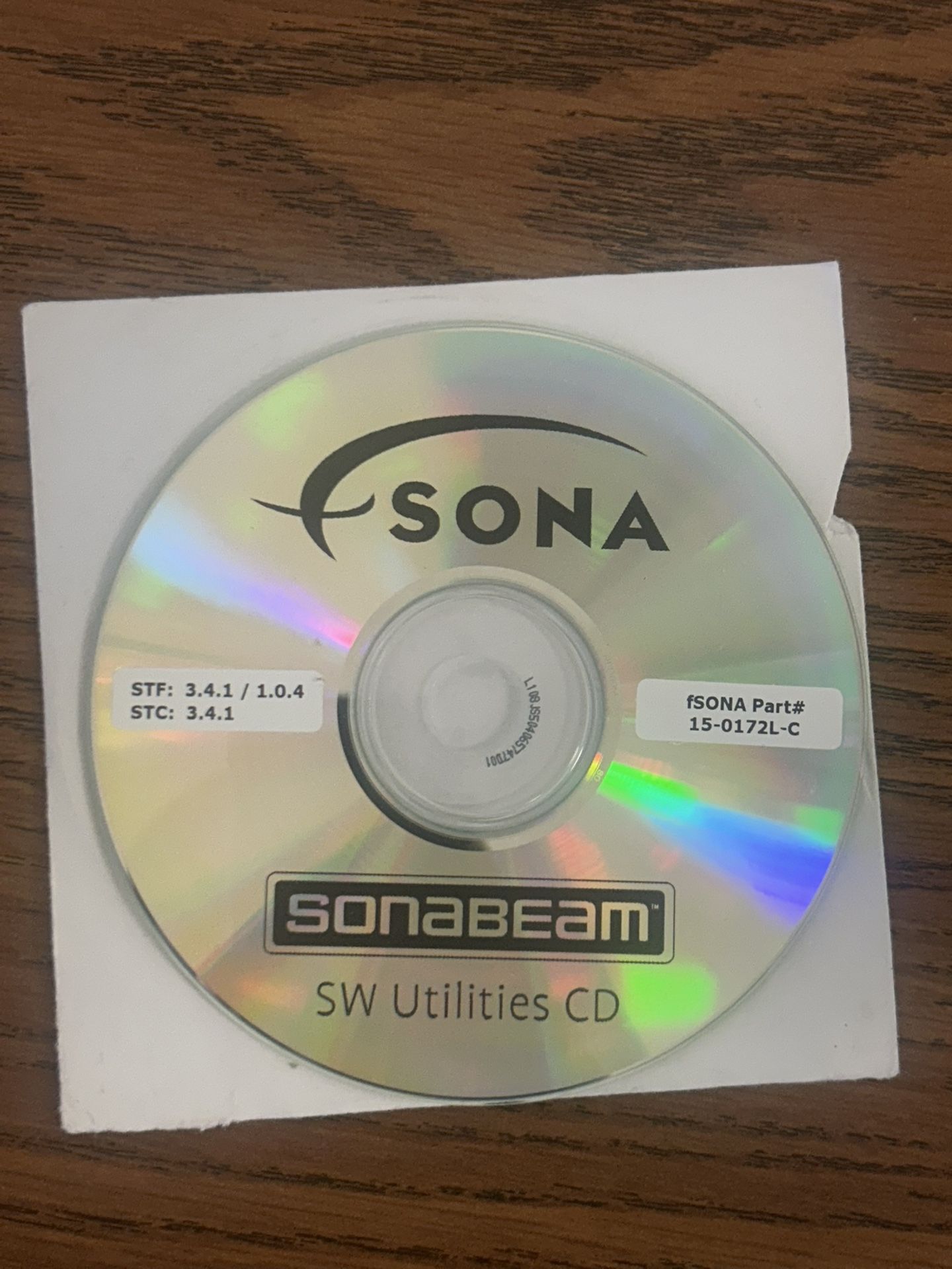 SONABEAM SW Utilities CD – fSONA Networks