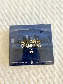 Los Angeles Dodgers World Series Champion's set