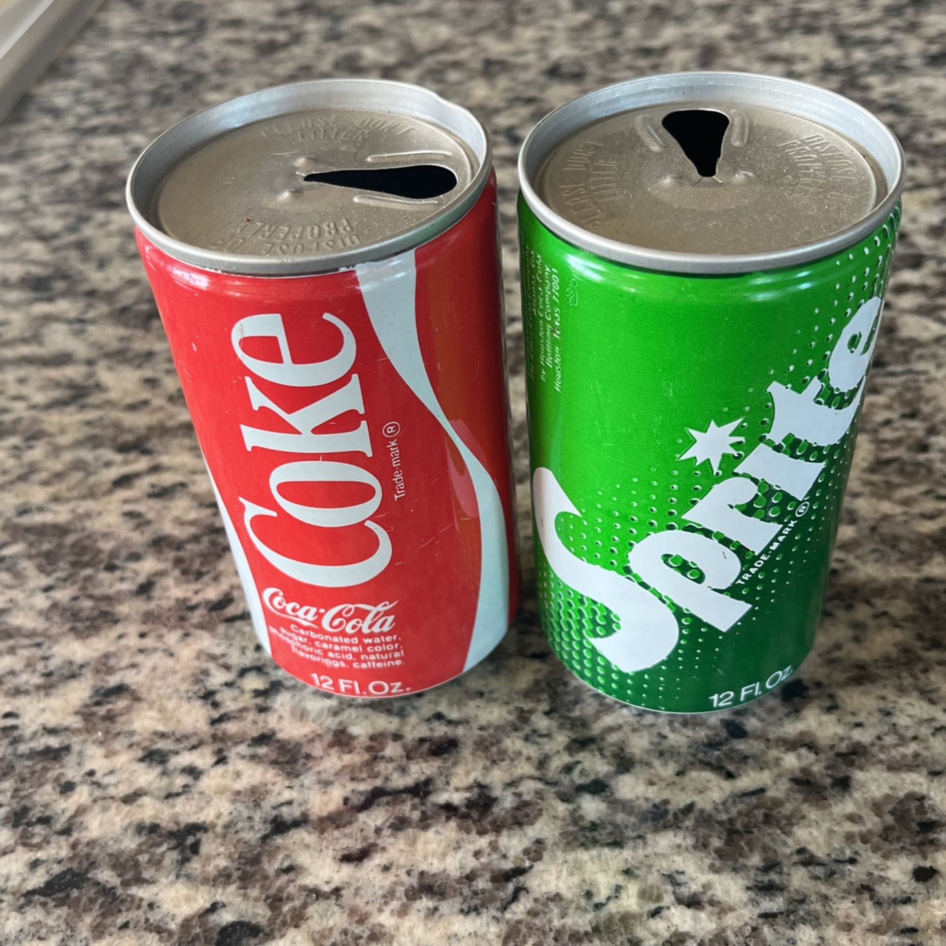 Vintage Soda Cans /70s