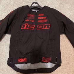ICON Team MERC Stage 2 Textile Motorcycle Jacket. Men’s‎ 