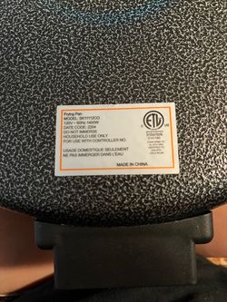 Electric Frying Pan Model SK11112CO