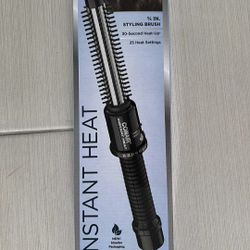 New Conair Instant Heat Hot Curl Smooth Styling 3/4 Brush 