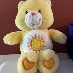 Care Bears vintage Funshine Bear 2004 