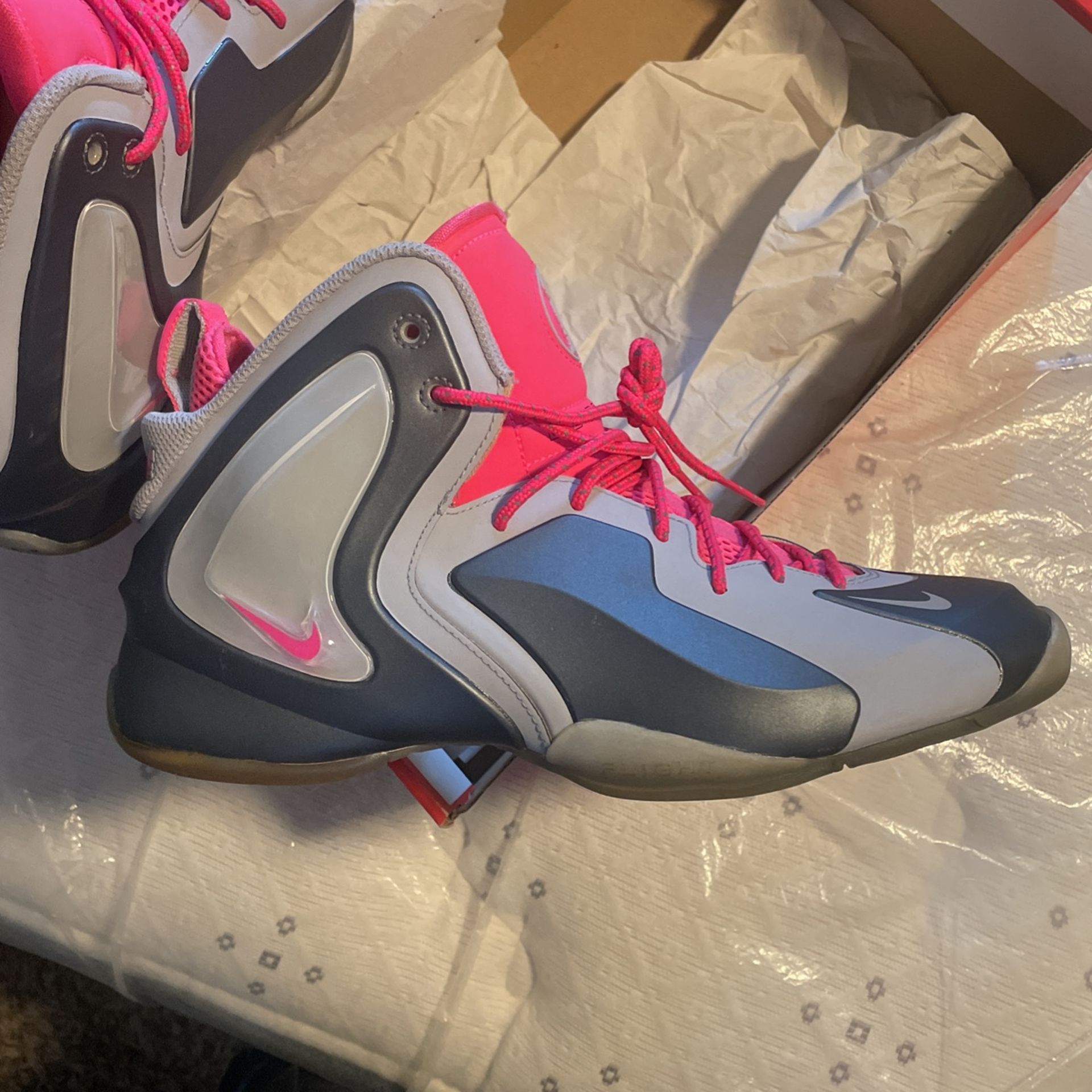 Pink Nike Flight Lil Penny Hyper Pink Lil Penny Shoes Price Size
